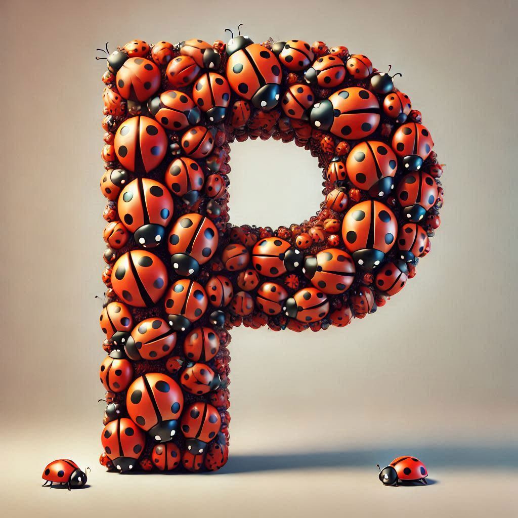 Ladybird 2 — litera P (wariant 2)