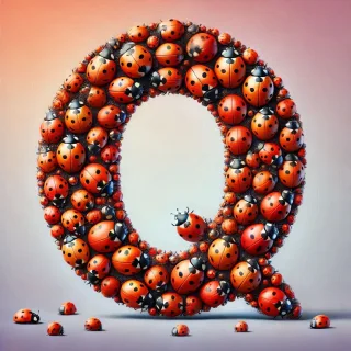 Ladybird 2 — litera Q (wariant 2)