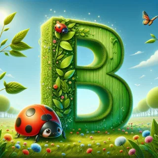 Ladybird 3 — litera B (wariant 2)
