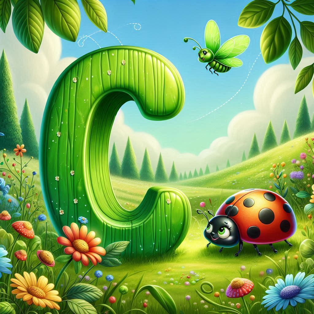 Ladybird 3 — litera C