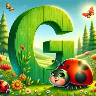 Ladybird 3 — litera G