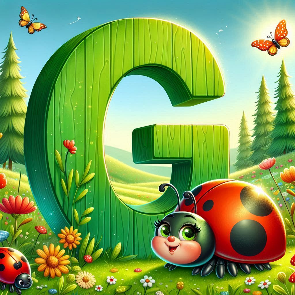 Ladybird 3 — litera G