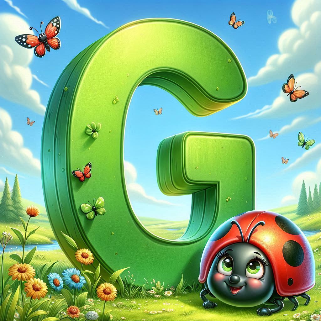 Ladybird 3 — litera G (wariant 2)