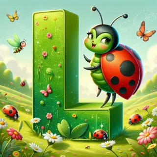Ladybird 3 — litera L (wariant 2)