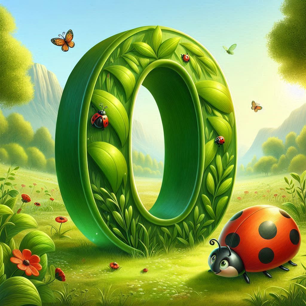 Ladybird 3 — litera O