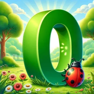 Ladybird 3 — litera O (wariant 2)