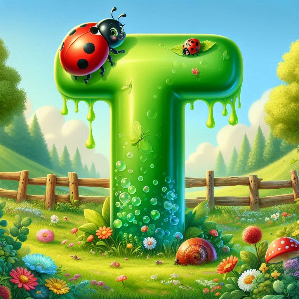 Ladybird 3 — litera T