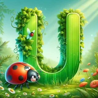 Ladybird 3 — litera U