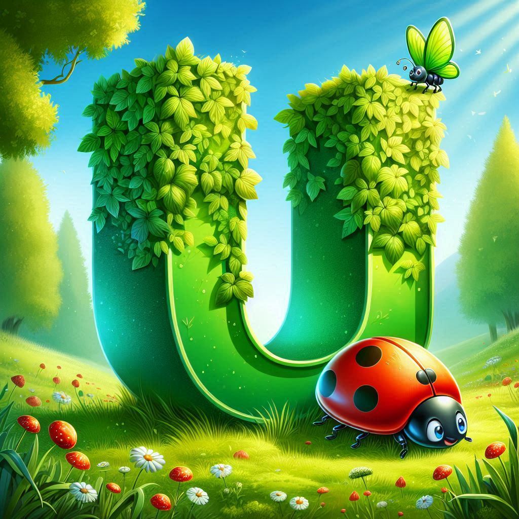 Ladybird 3 — litera U (wariant 2)