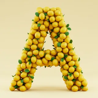 Lemon 2 — litera A (wariant 2)