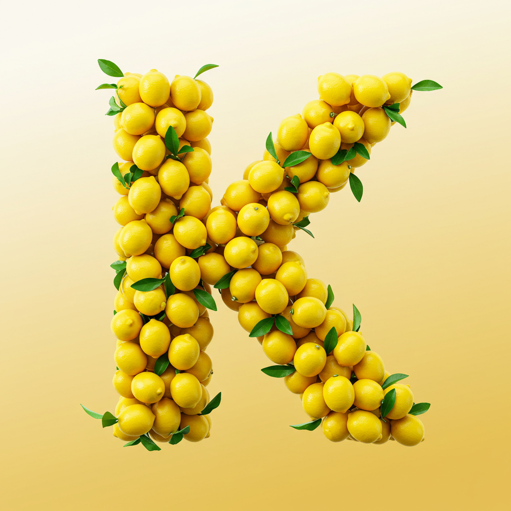 Lemon 2 — litera K (wariant 2)