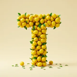 Lemon 2 — litera T (wariant 2)