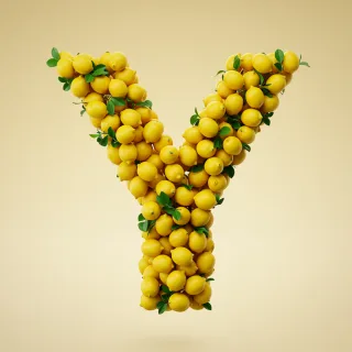 Lemon 2 — litera Y (wariant 2)