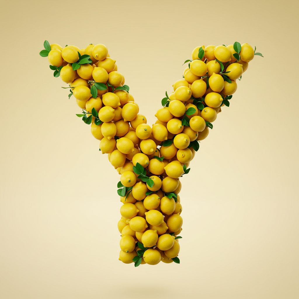 Lemon 2 — litera Y (wariant 2)