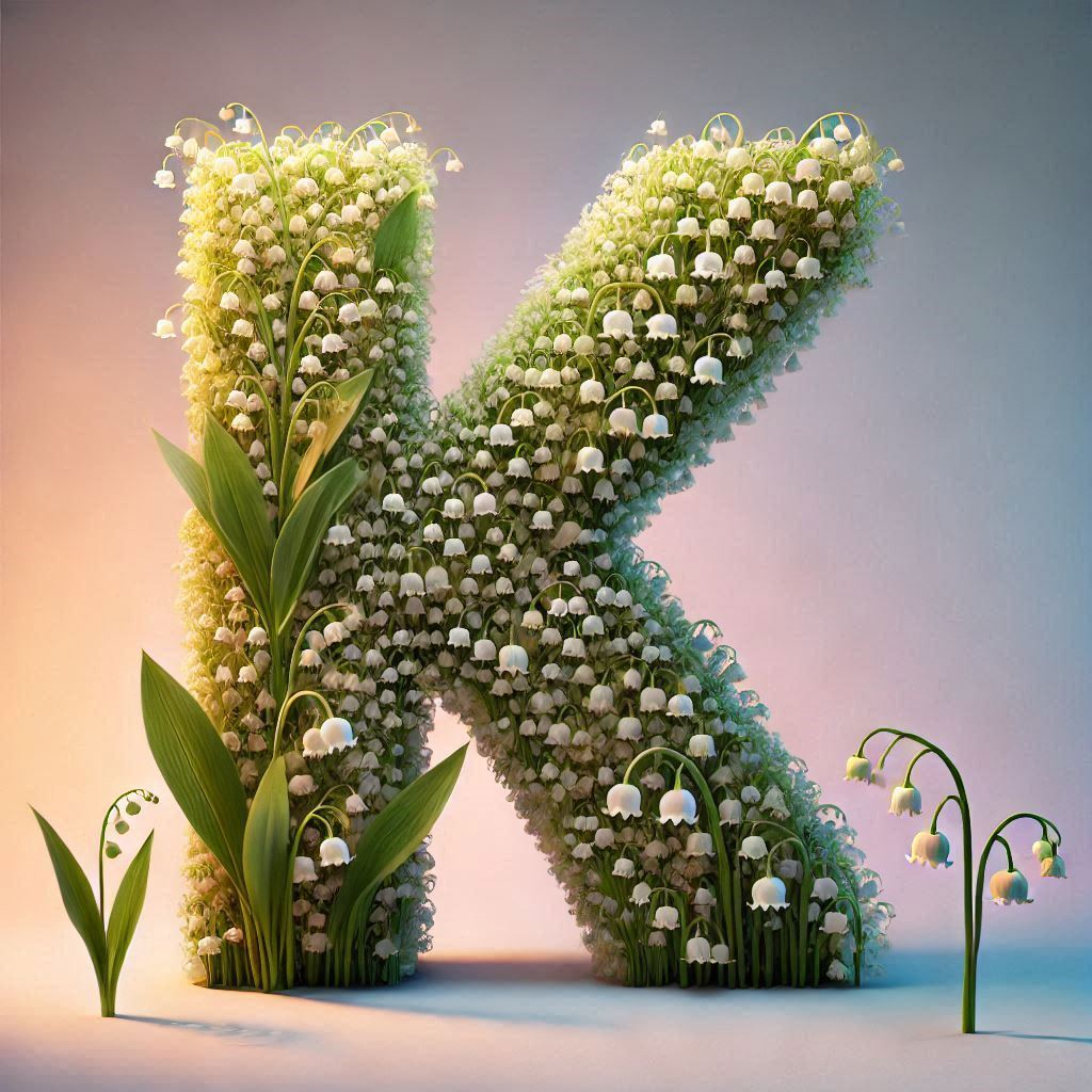 Lily of the valley — litera K