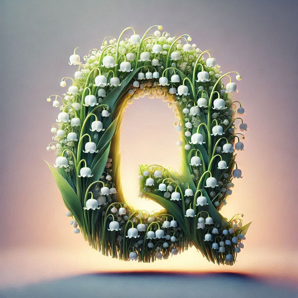 Lily of the valley — litera Q