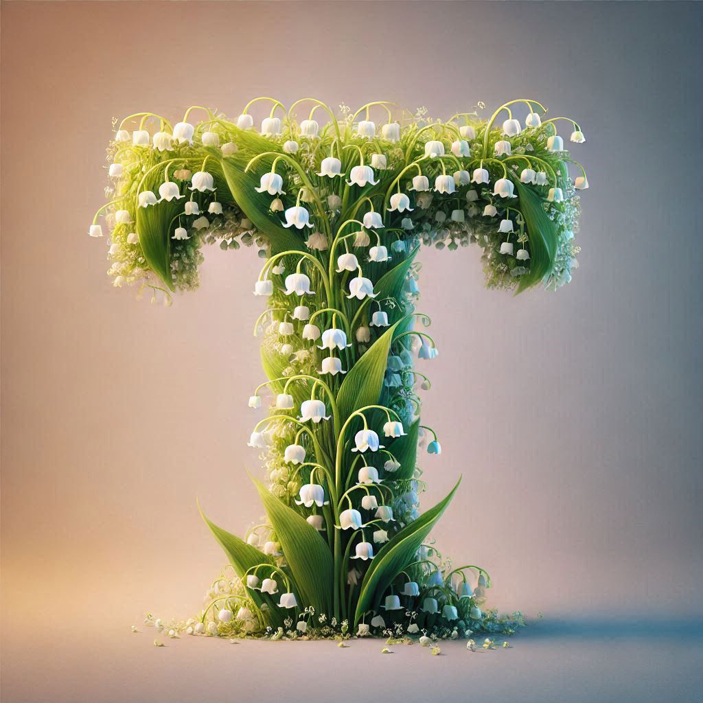 Lily of the valley — litera T