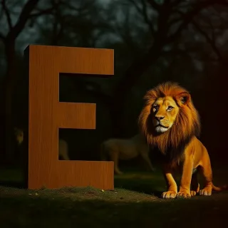 Lion 2 — litera E