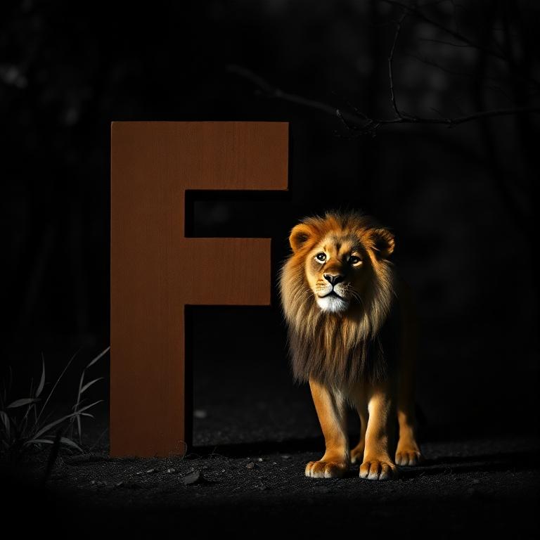 Lion 2 — litera F