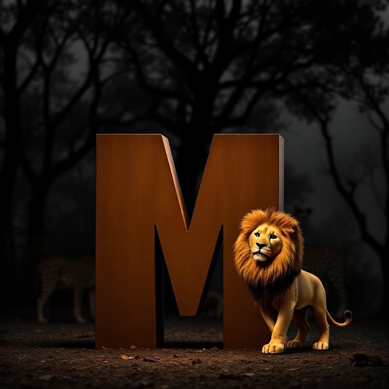 Lion 2 — litera M