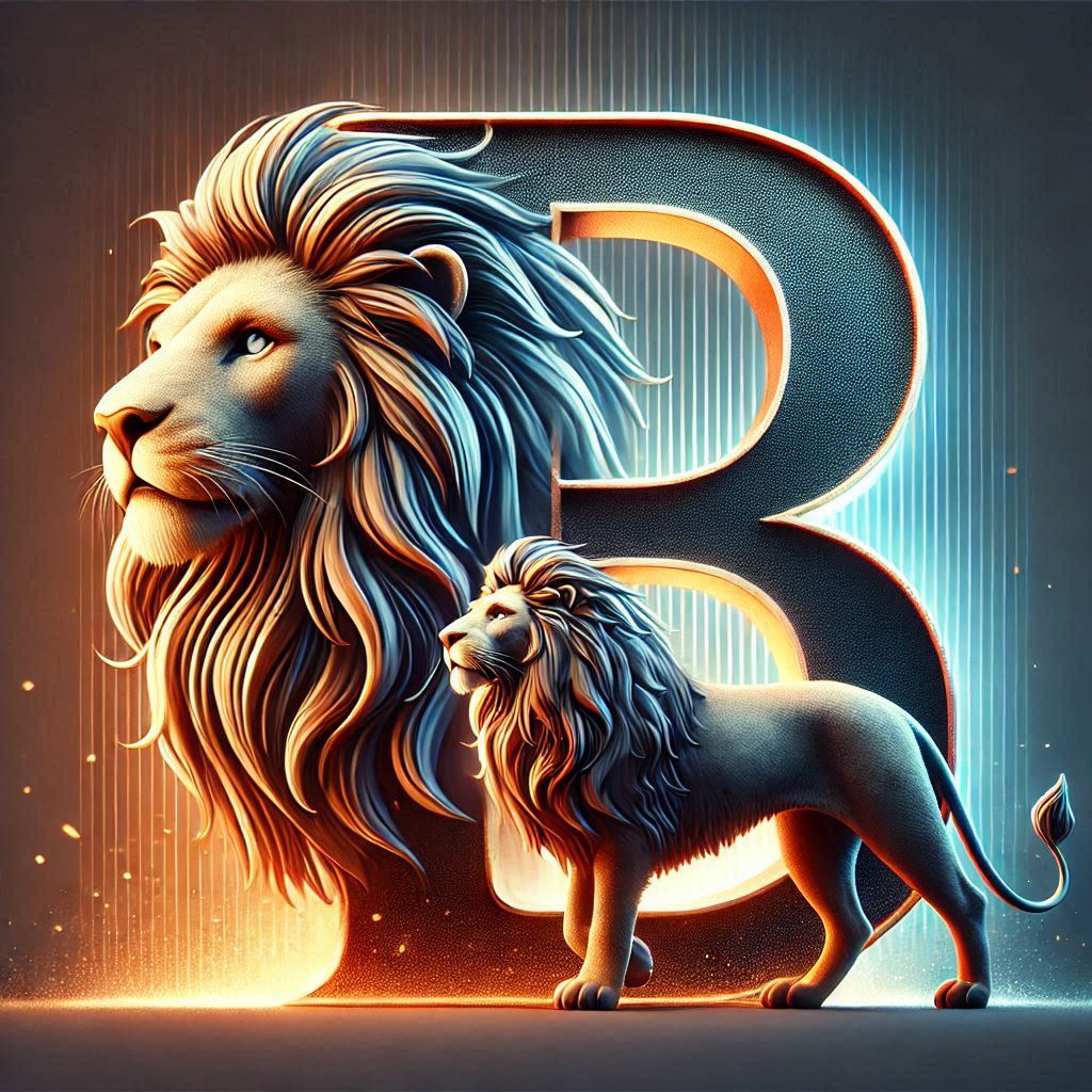 Lion 3 — litera B (wariant 2)