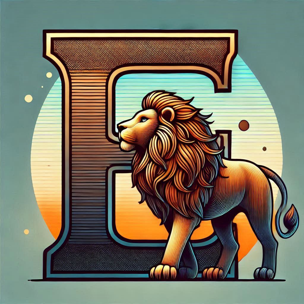 Lion 3 — litera E (wariant 2)