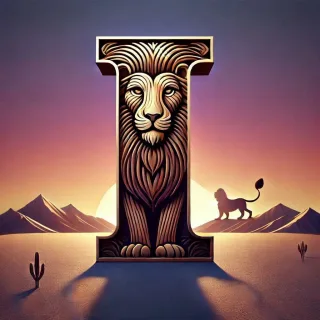 Lion 3 — litera I (wariant 2)