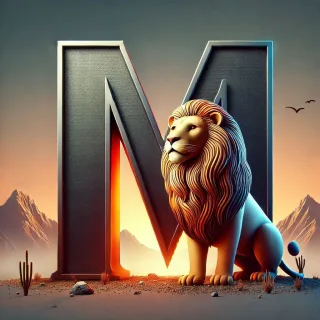Lion 3 — litera M (wariant 2)