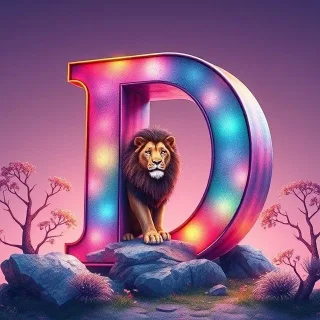 Lion — litera D