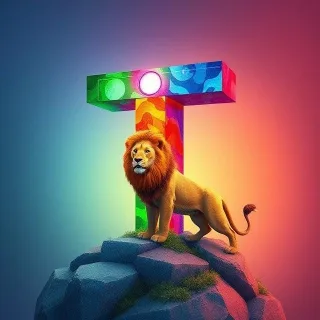 Lion — litera T