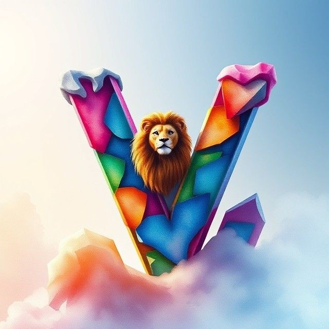 Lion — litera V