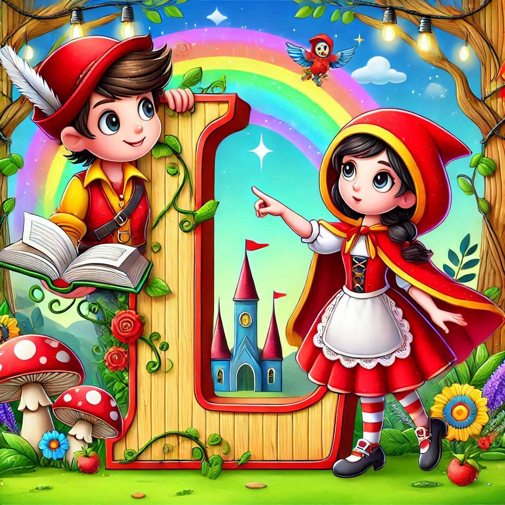 Little Red Riding Hood 2 — litera L