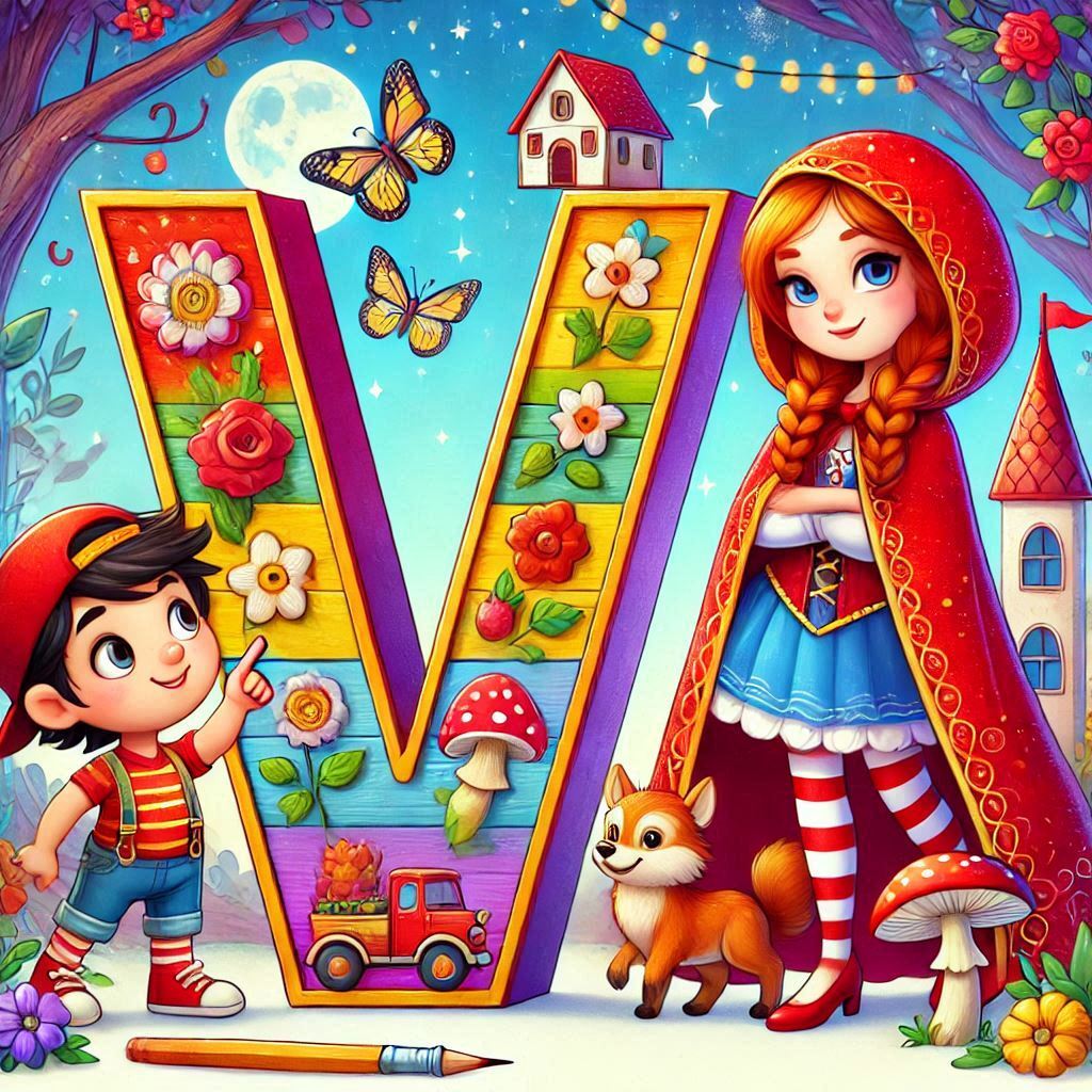 Little Red Riding Hood 2 — litera V