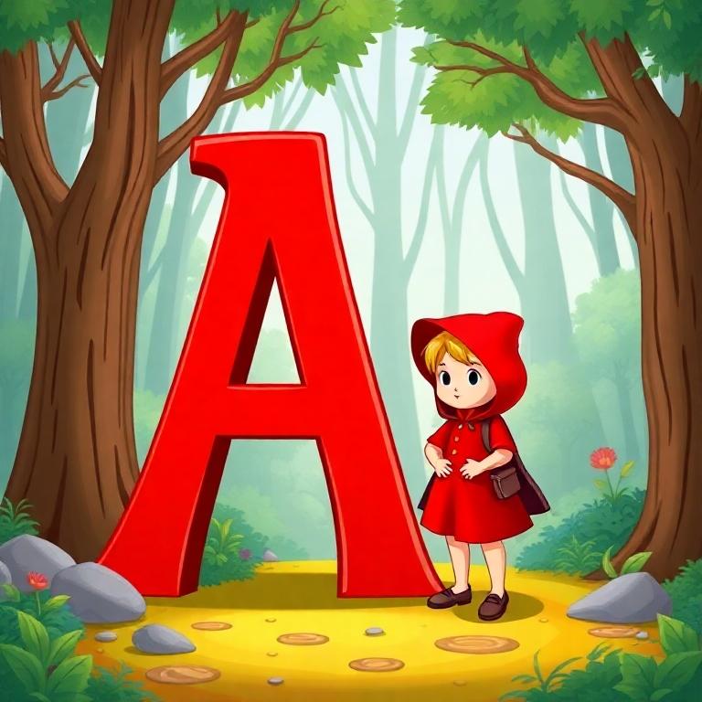 Little Red Riding Hood — litera A