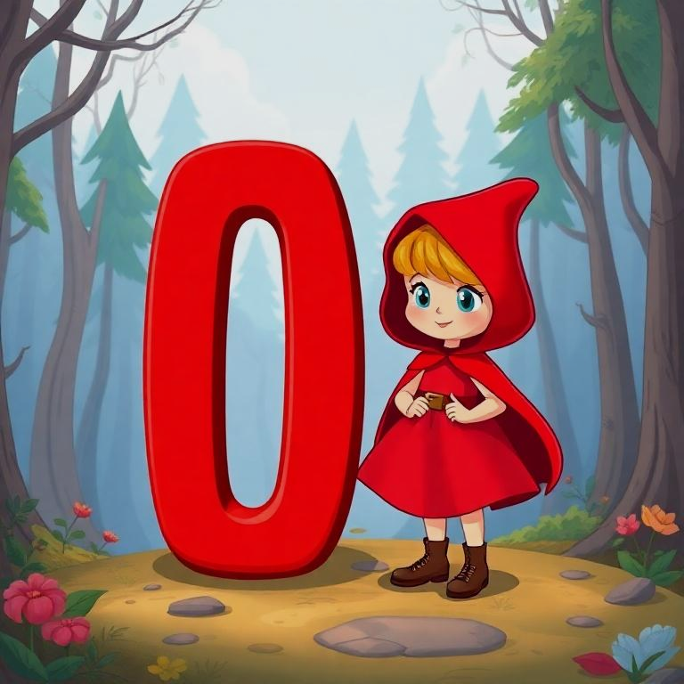 Little Red Riding Hood — litera O