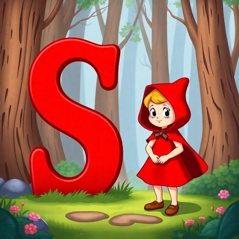 Little Red Riding Hood — litera S
