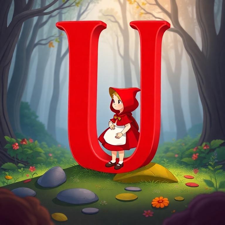 Little Red Riding Hood — litera U