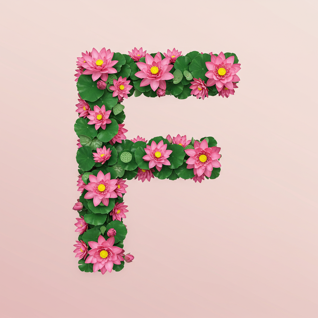 Lotus — litera F