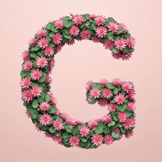 Lotus — litera G (wariant 2)