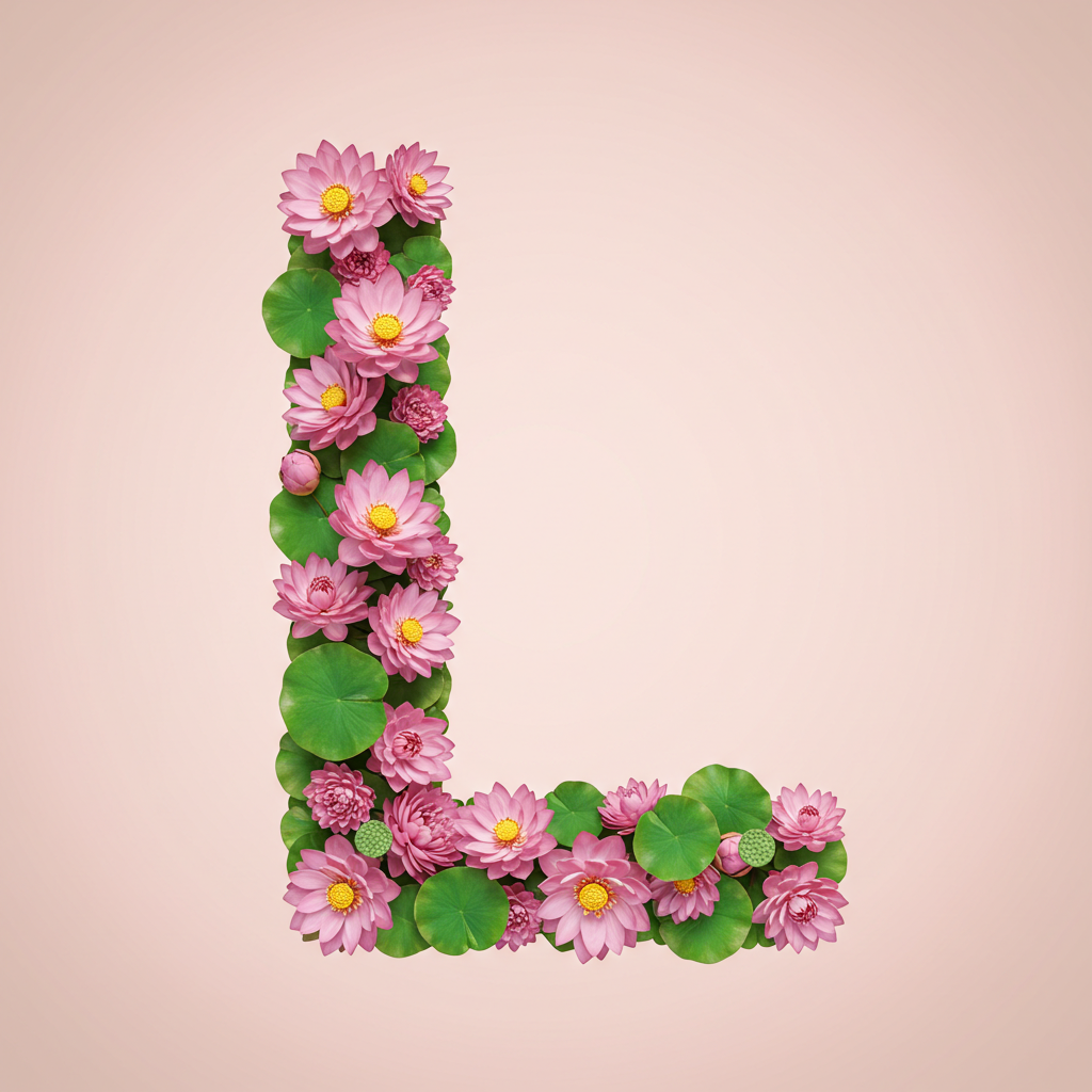 Lotus — litera L (wariant 2)