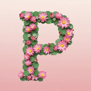 Lotus — litera P