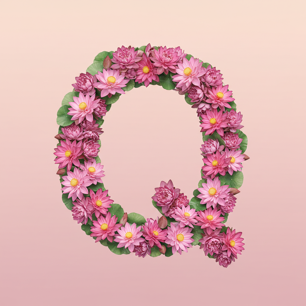 Lotus — litera Q
