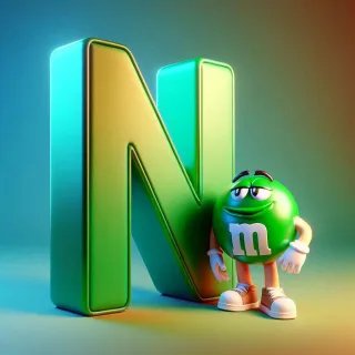 M&m — litera N