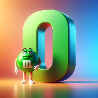 M&m — litera O