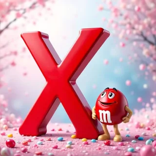 M&MS — litera X