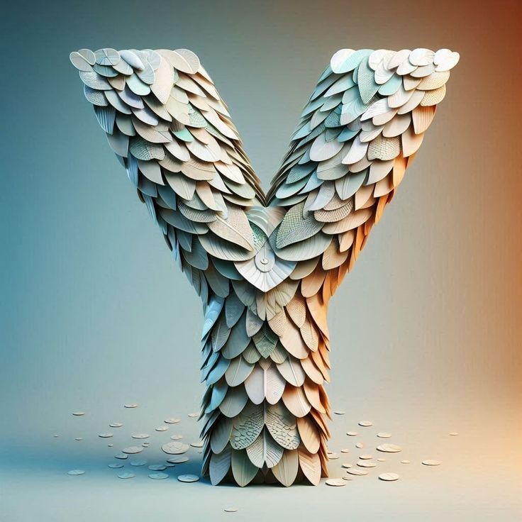 Marine mosaic — litera Y