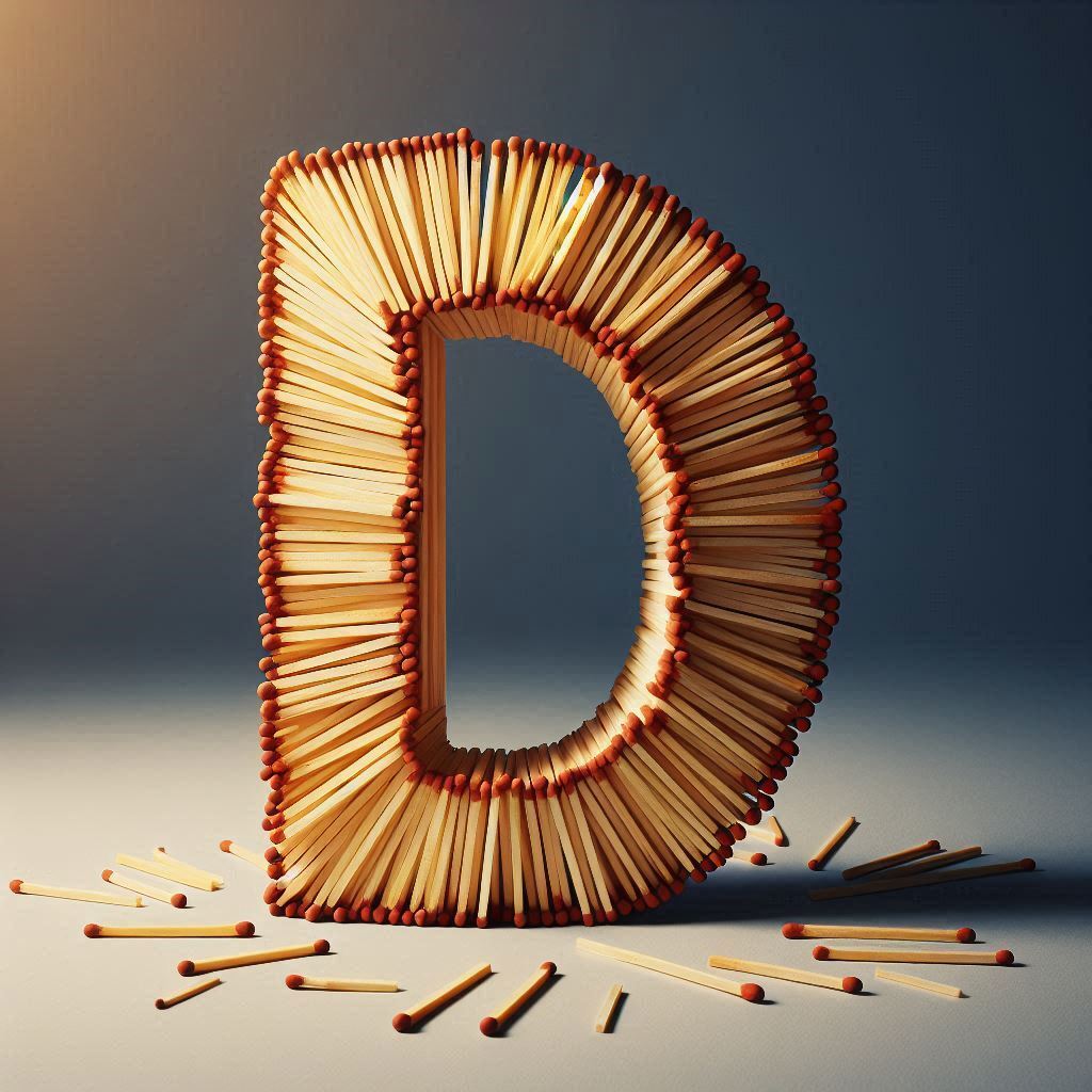 Matches — litera D