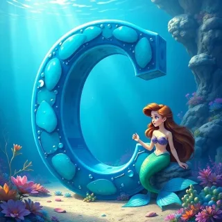 Mermaid — litera C