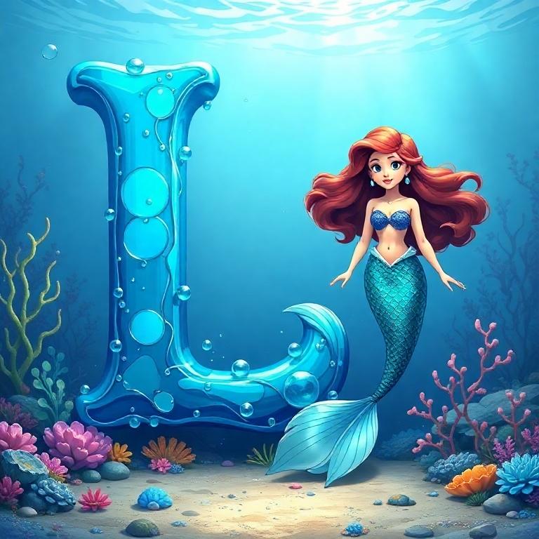 Mermaid — litera L