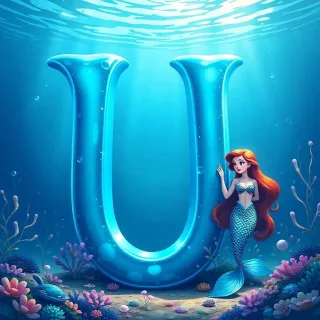 Mermaid — litera U